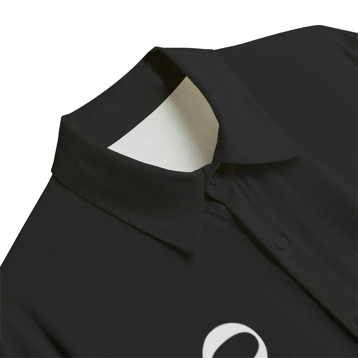 Men’s Black Rayon Shirt With Pocket 2