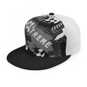 Streetwear Extreme Designed Baseball Cap With Flat Brim