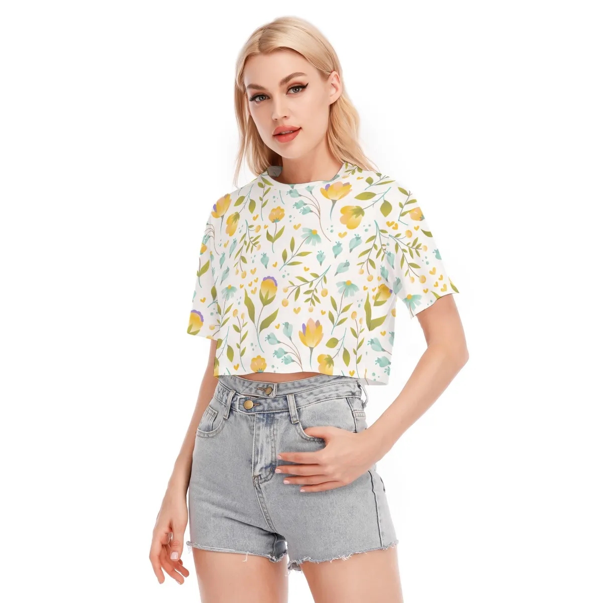 Women’s Cotton Cropped Top 3