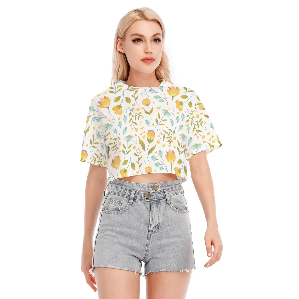 Women’s Cotton Cropped Top