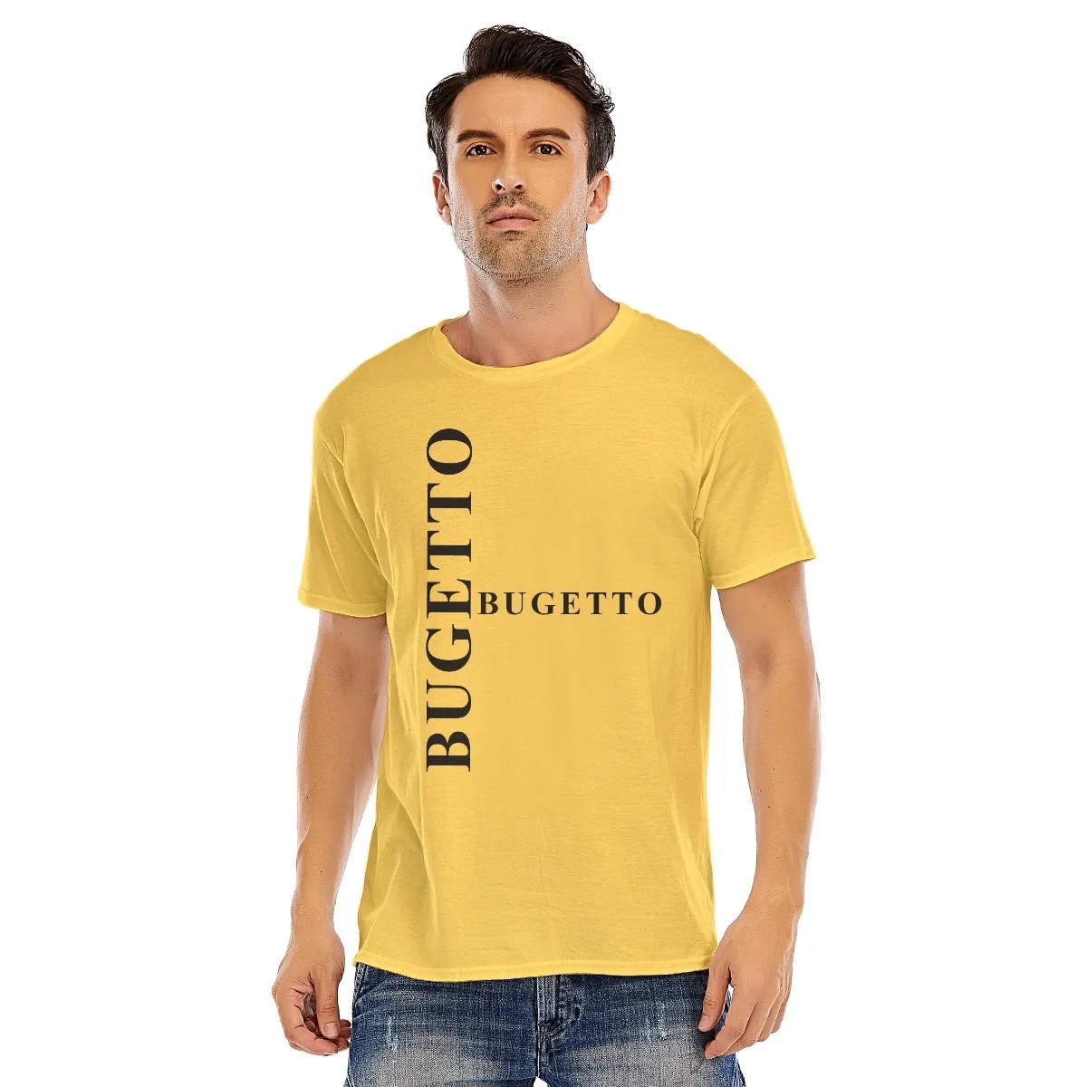 Yellow Unisex O – Neck Short Sleeve T- Shirt