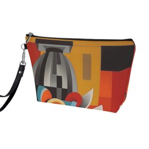 Abstract Designed Cosmetic Bag