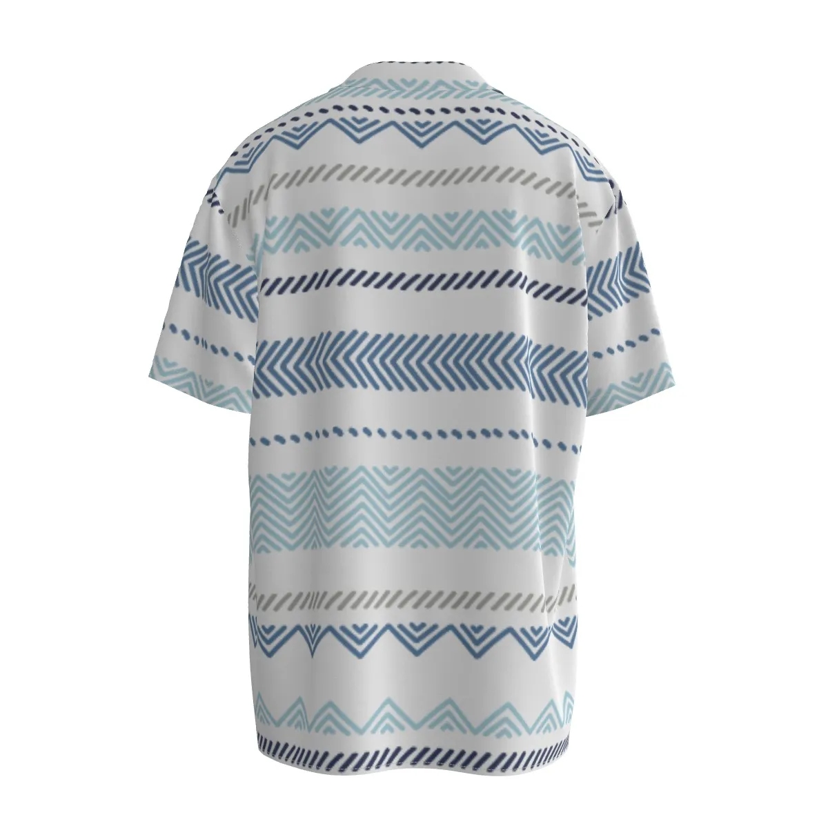 Imitation Silk Short-Sleeved Deco Shirt 2