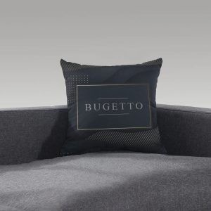 Short Plush Pillow With Logo Design