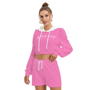 Women’s Hoodie And Shorts Set