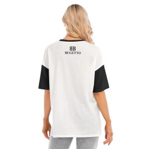Womens Short Sleeve T-Shirt With Hem Split 3