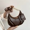 PU Leather Shoulder Bag with EarPods Bag