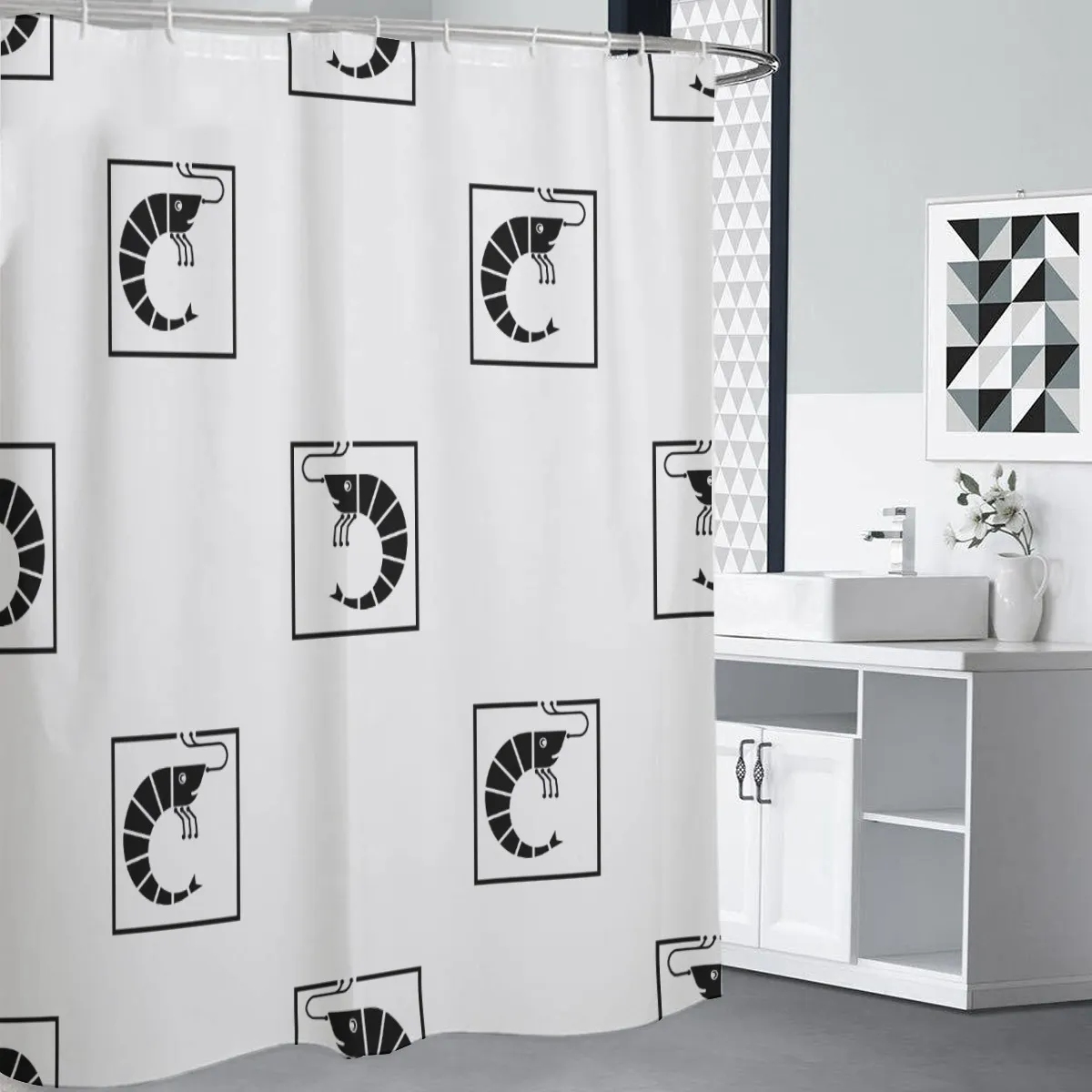 Modern Shower Curtains 11